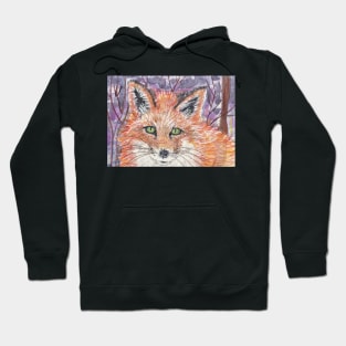 Fox face wildlife Hoodie